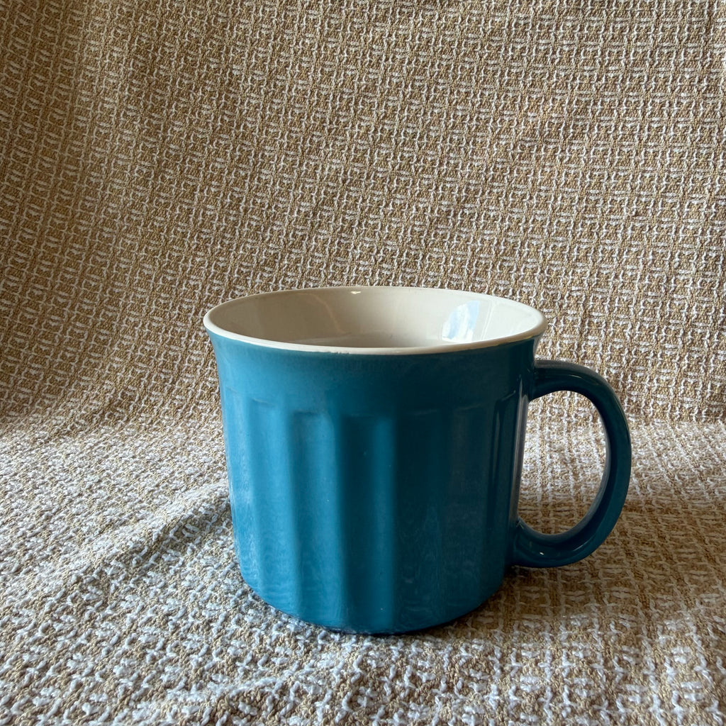 Large Light Blue Mug Pot
