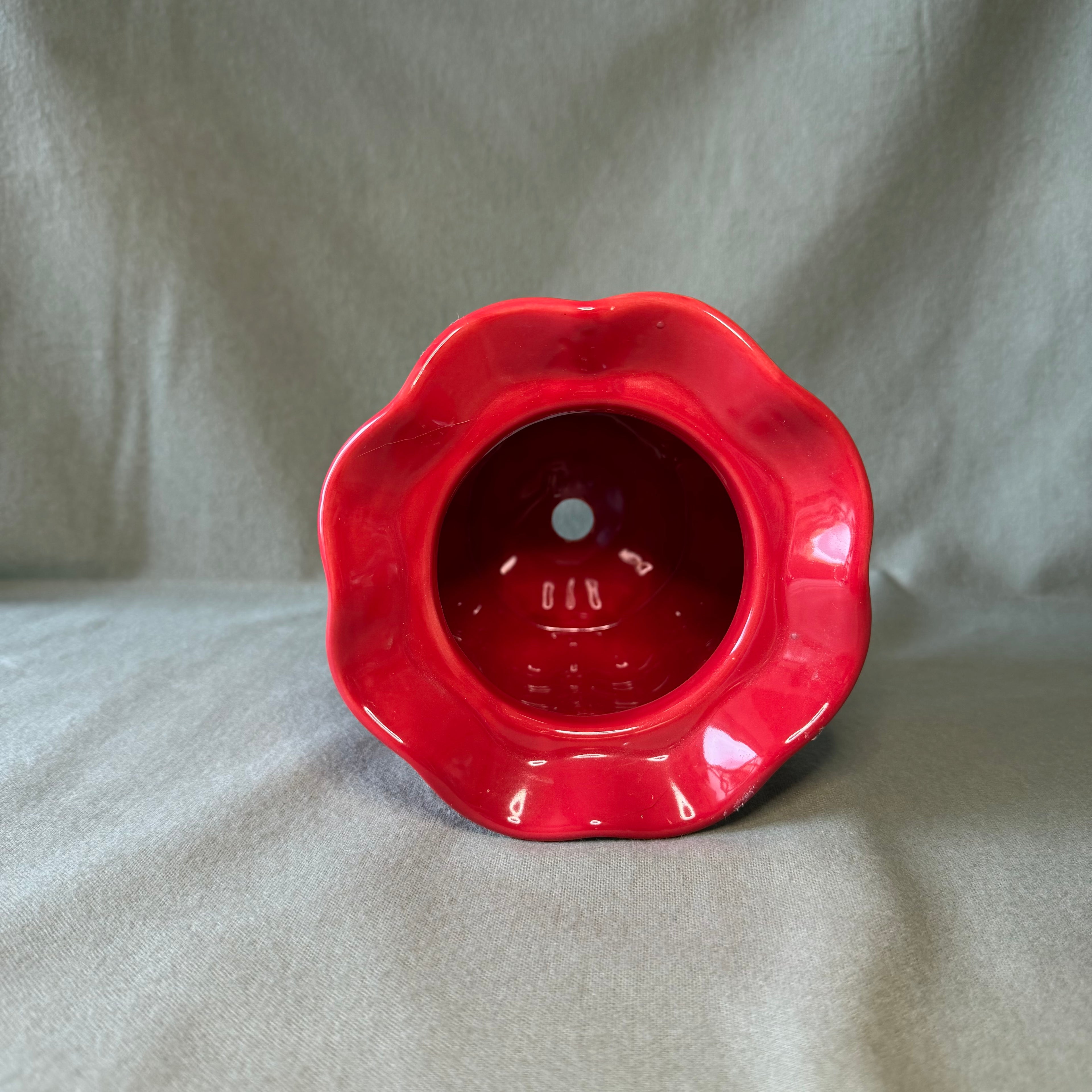 Red Vase Pot