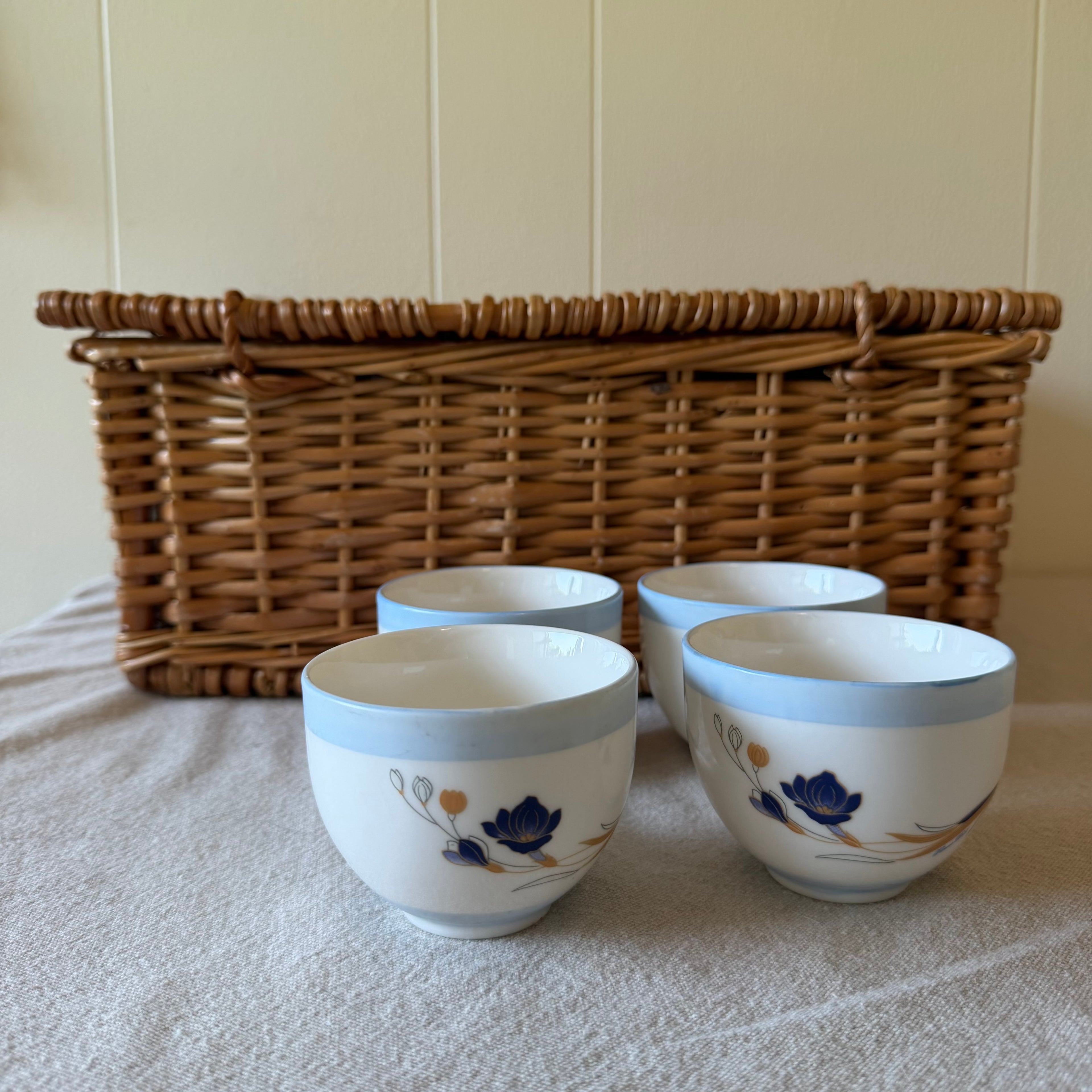 Little Blue Tea Cup Pot