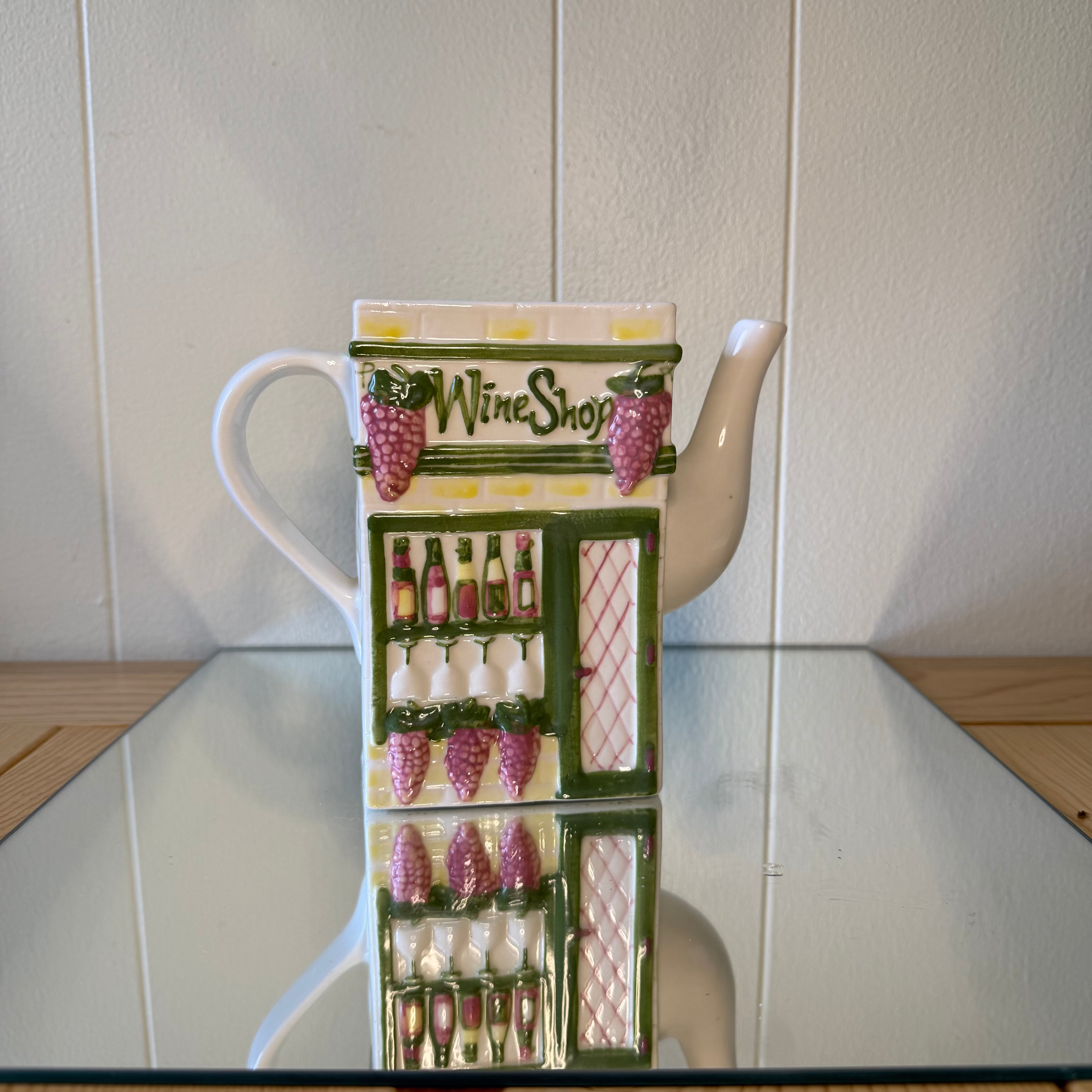 Wine Shop/Bar Tea Pot Planter
