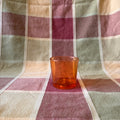 Orange Glass Pot