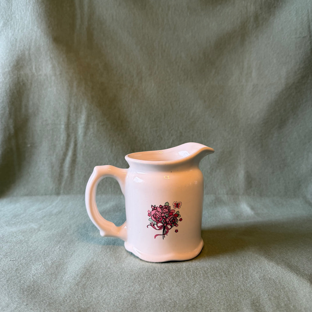 Flower Basket Cream Pitcher Pot