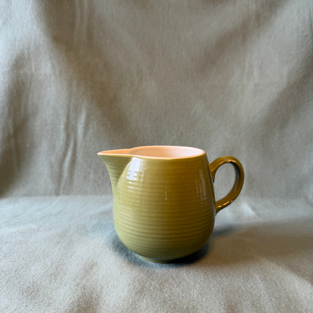Green Cream Pitcher Pot