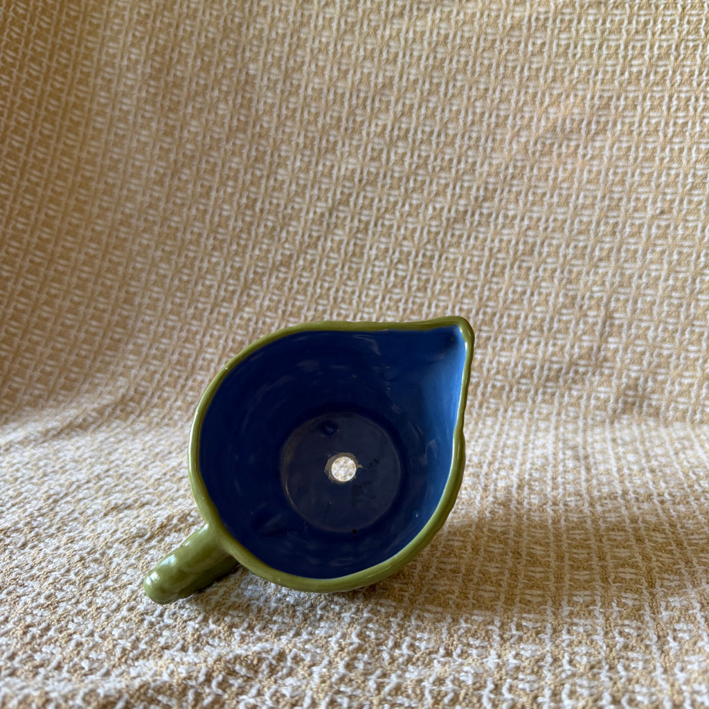 Green Cream Pitcher Pot