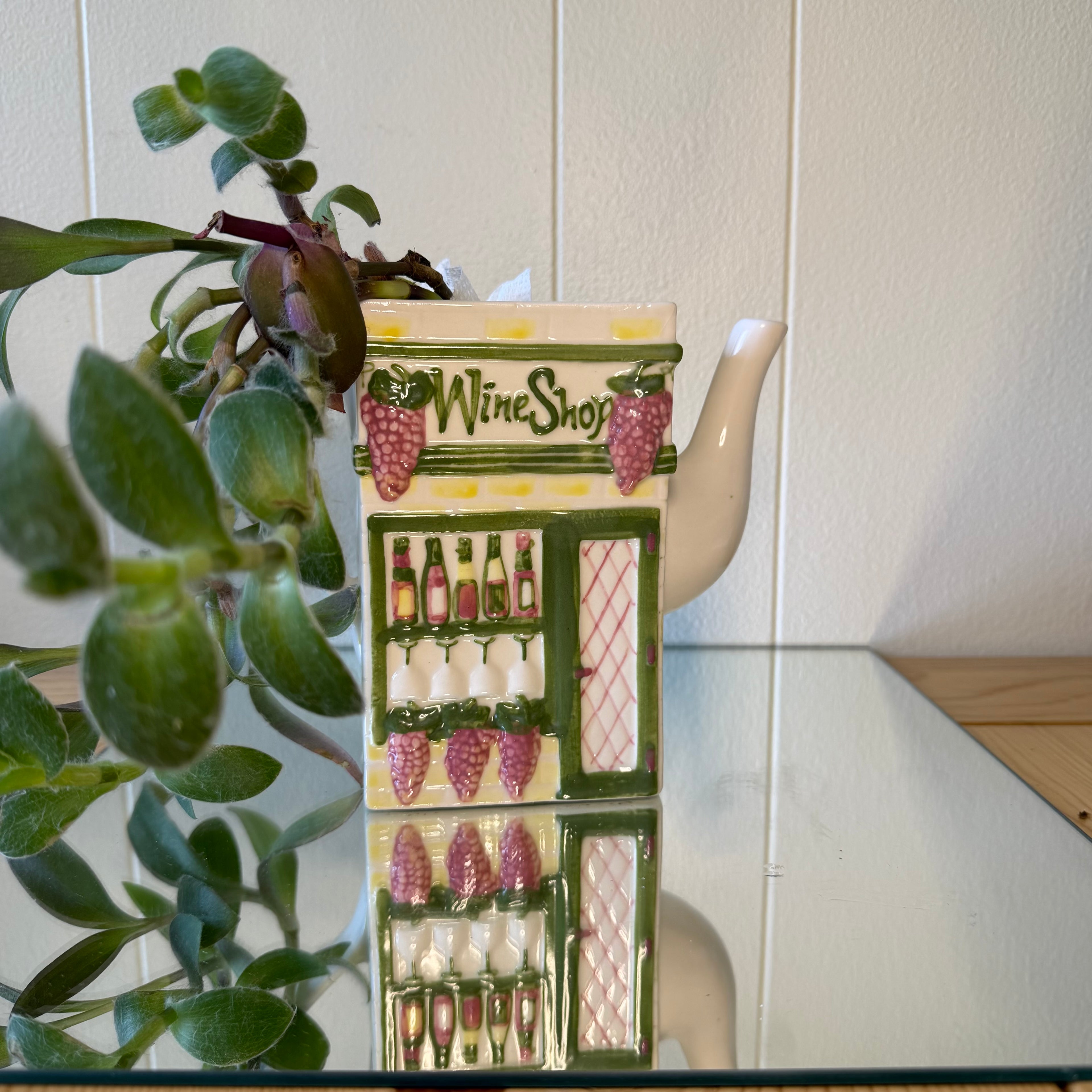 Wine Shop/Bar Tea Pot Planter