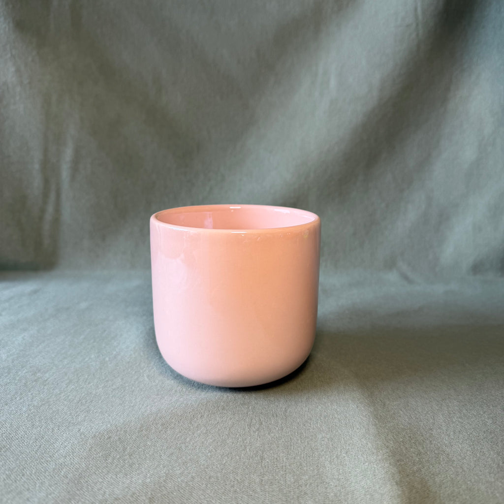 Pink and Gold Mug Pot