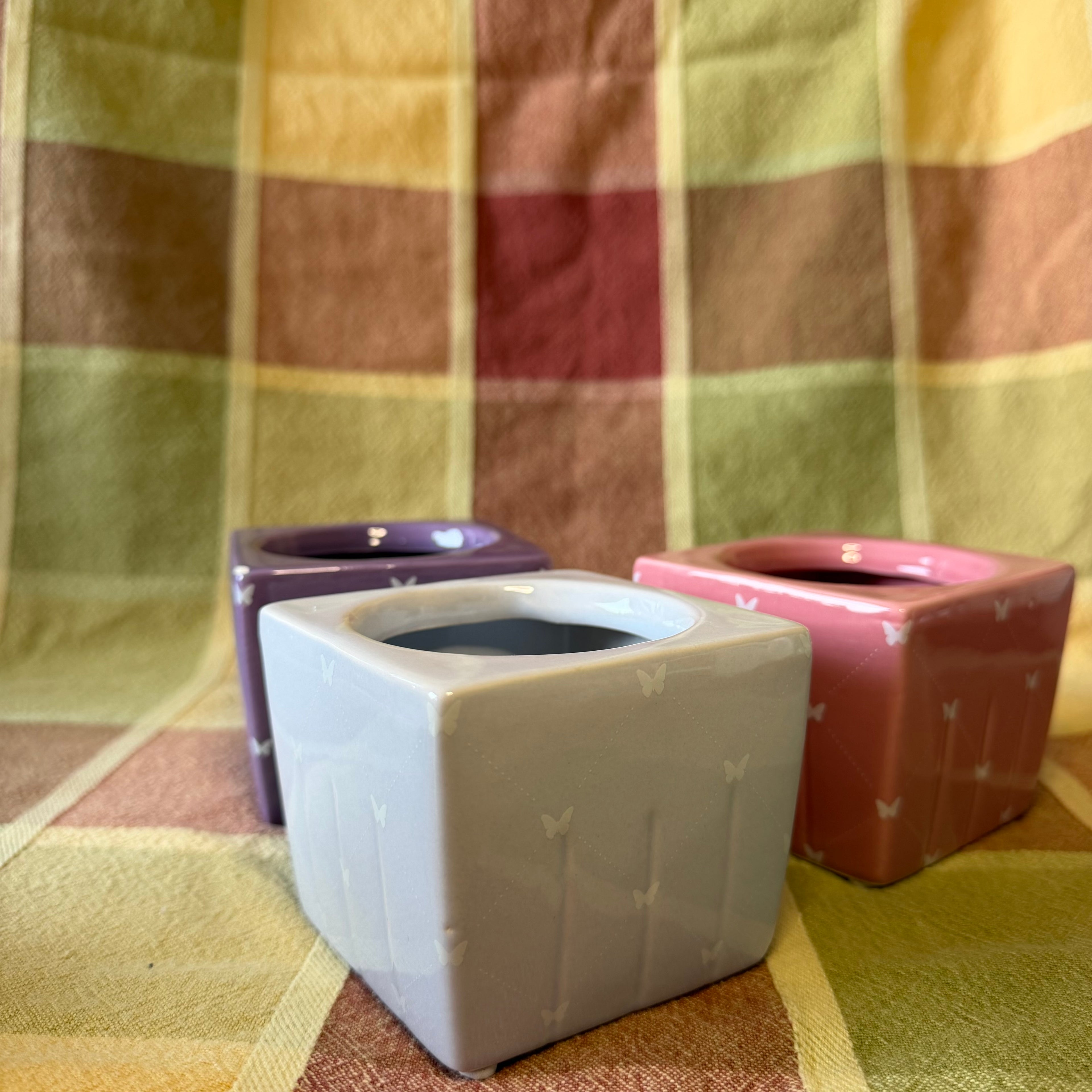 Square Butterfly Pot