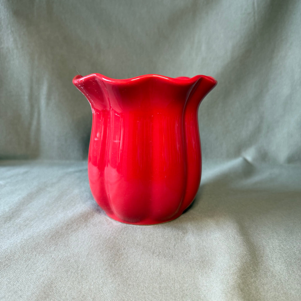 Red Vase Pot