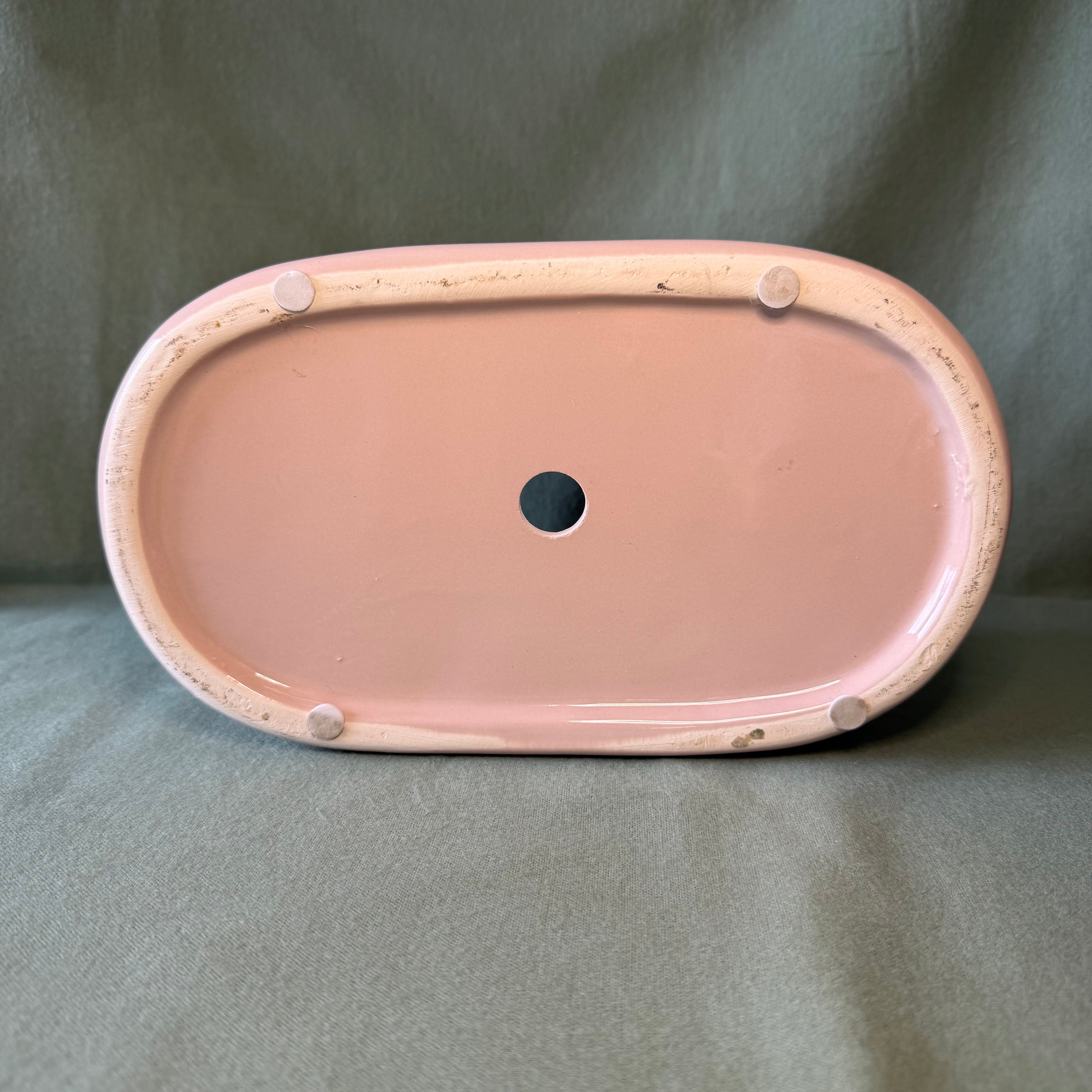 Pink Oval Pot