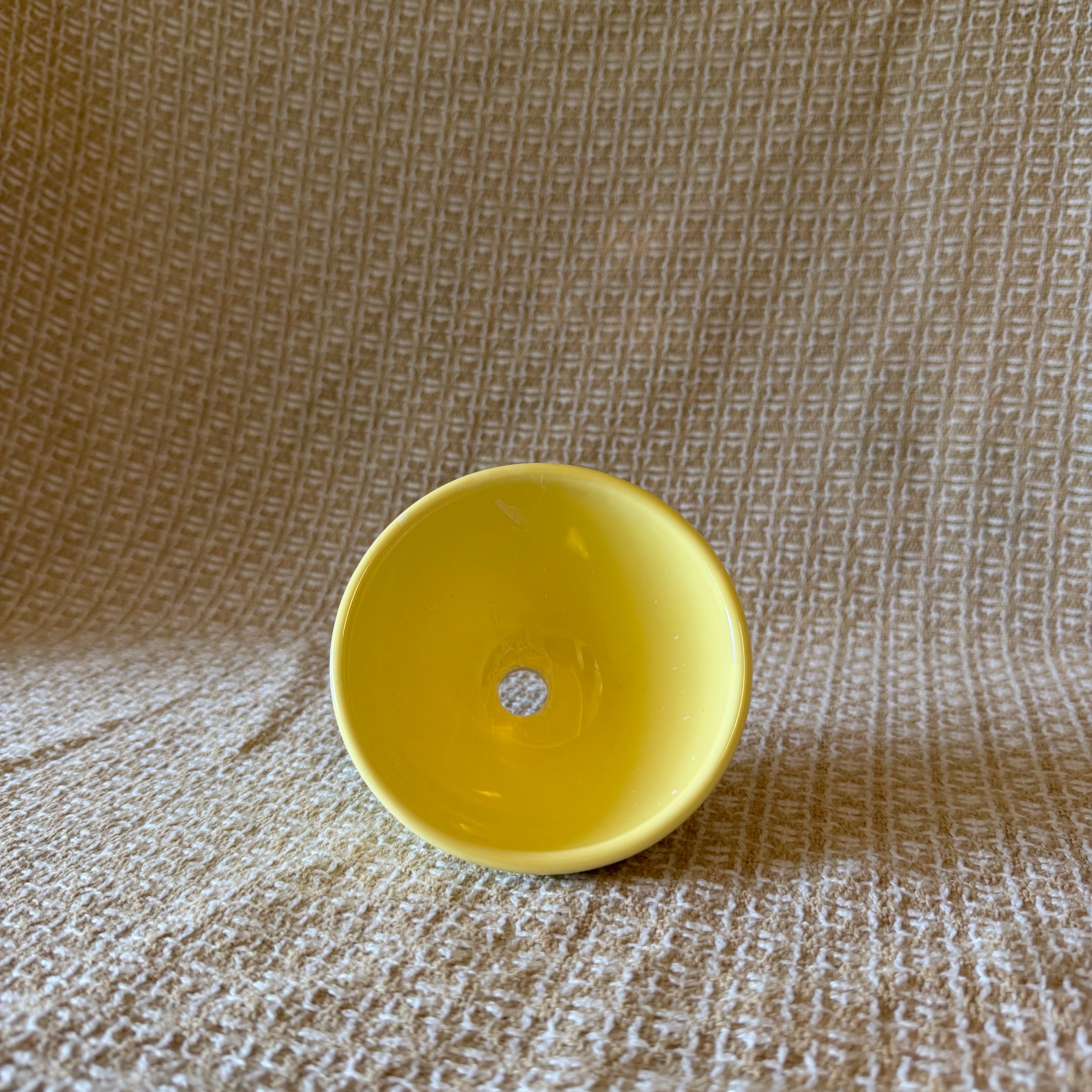 Small Yellow Bowl Pot
