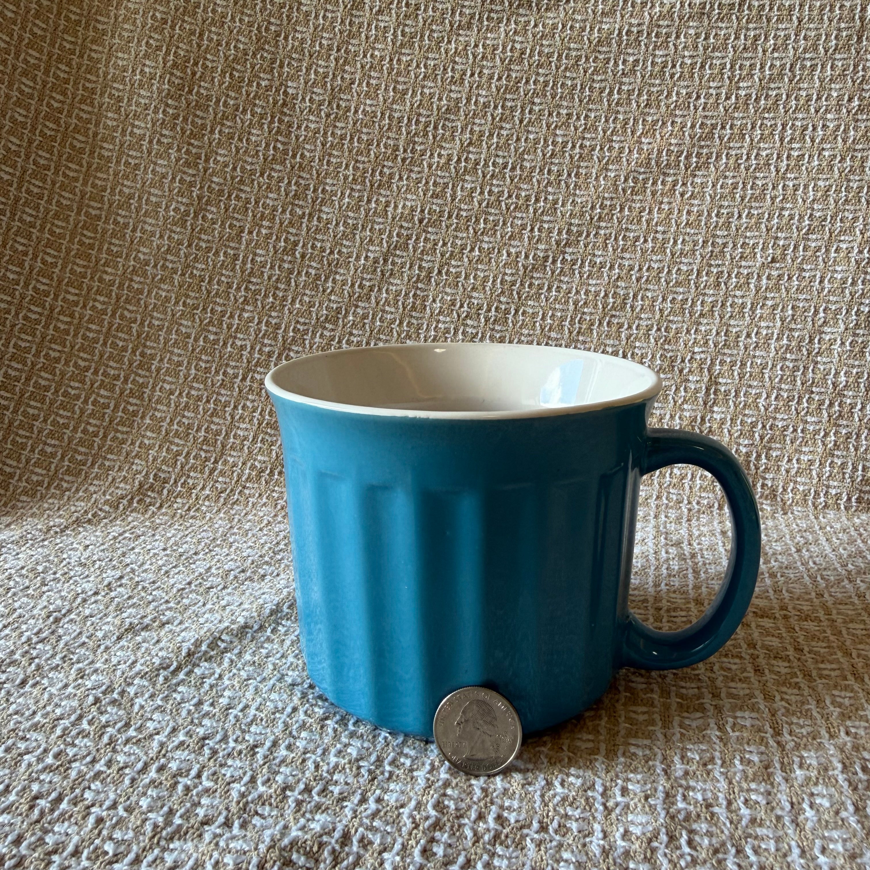 Large Light Blue Mug Pot