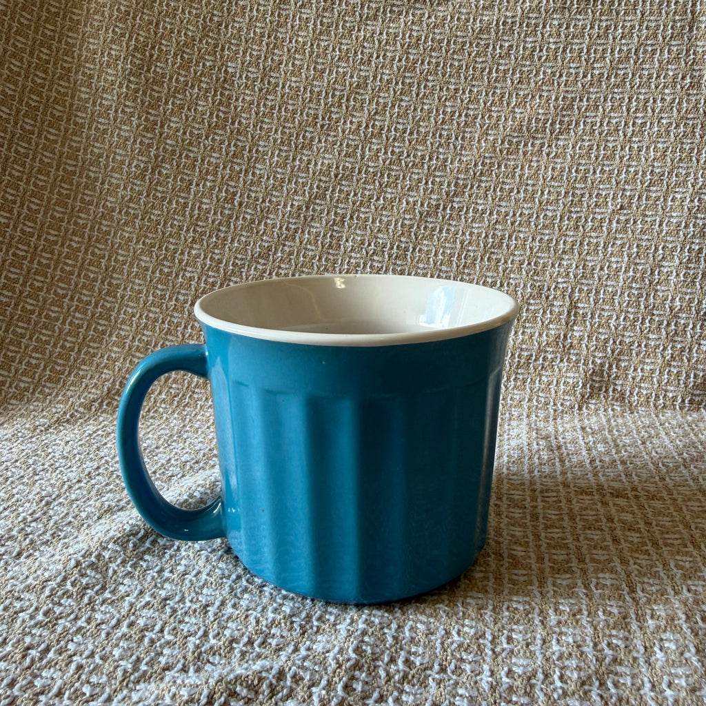 Large Light Blue Mug Pot