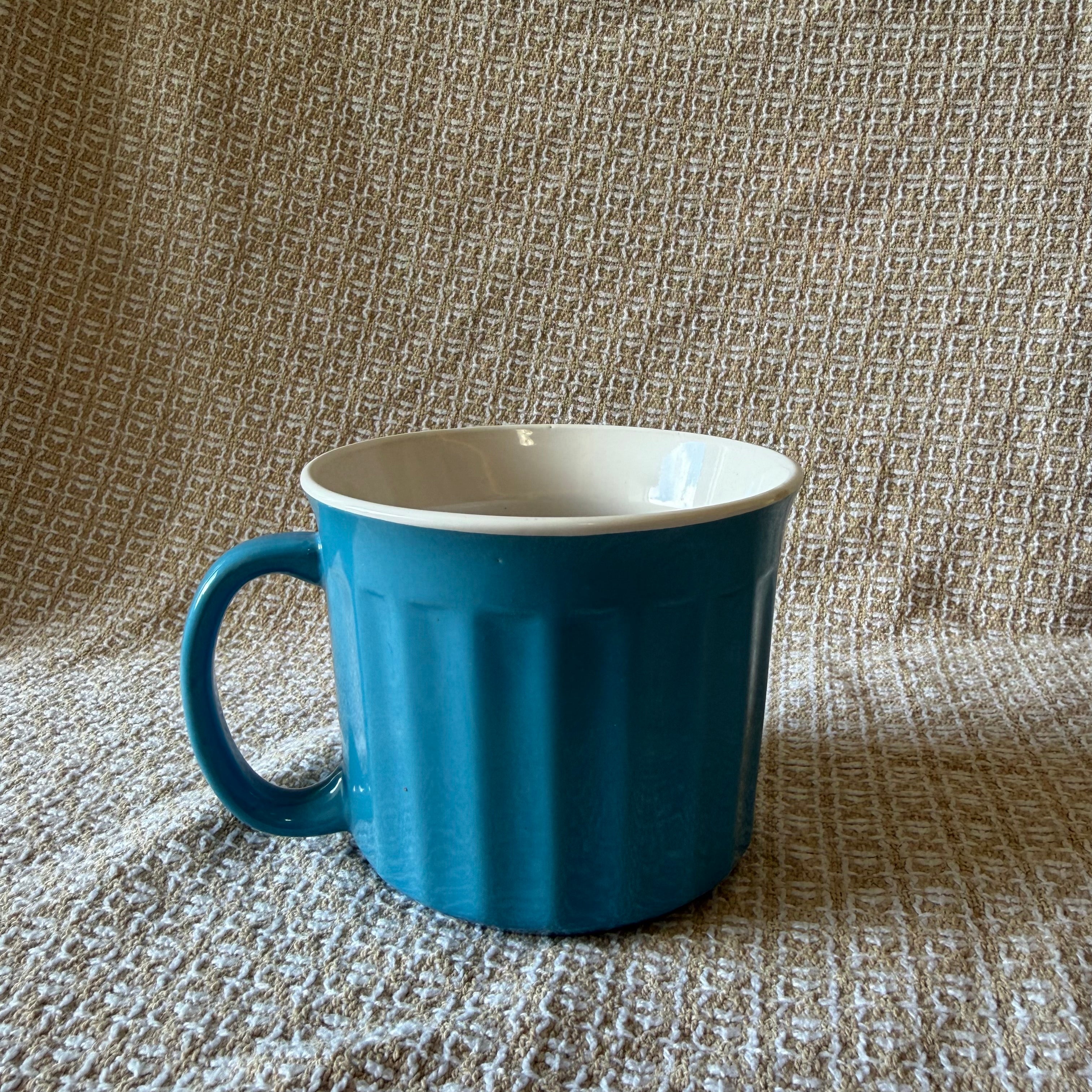 Large Light Blue Mug Pot