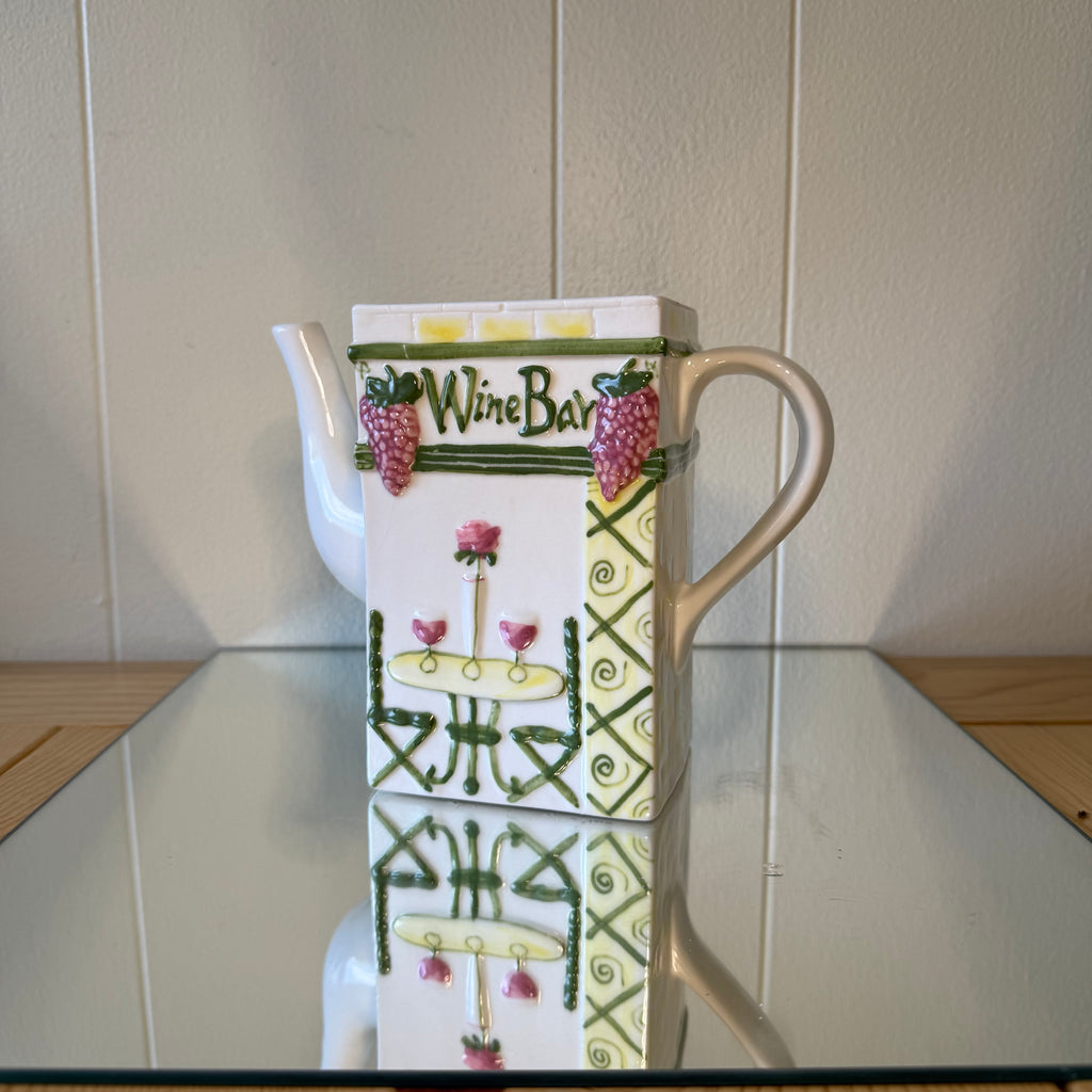 Wine Shop/Bar Tea Pot Planter