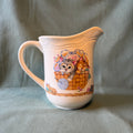 Kitties in a Basket Pitcher Pot