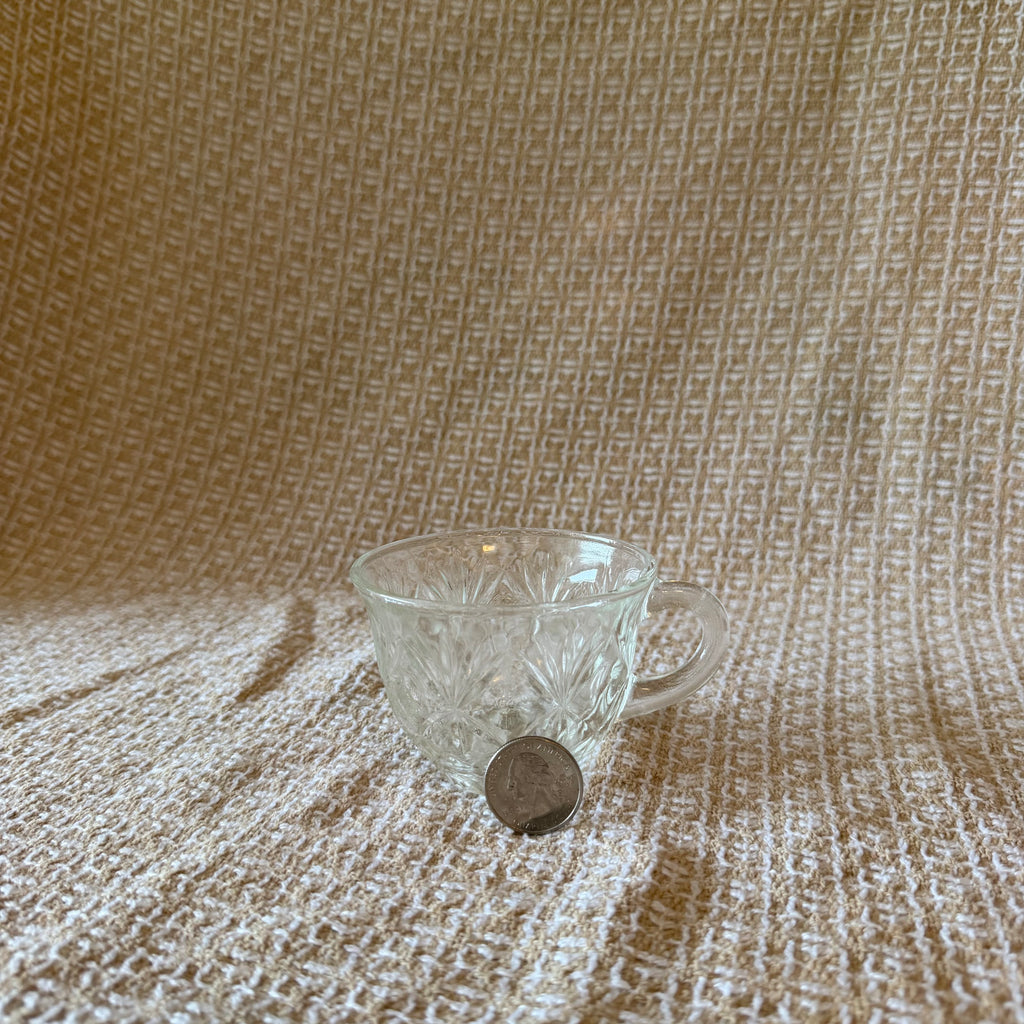 Glass Punch Cup Pot