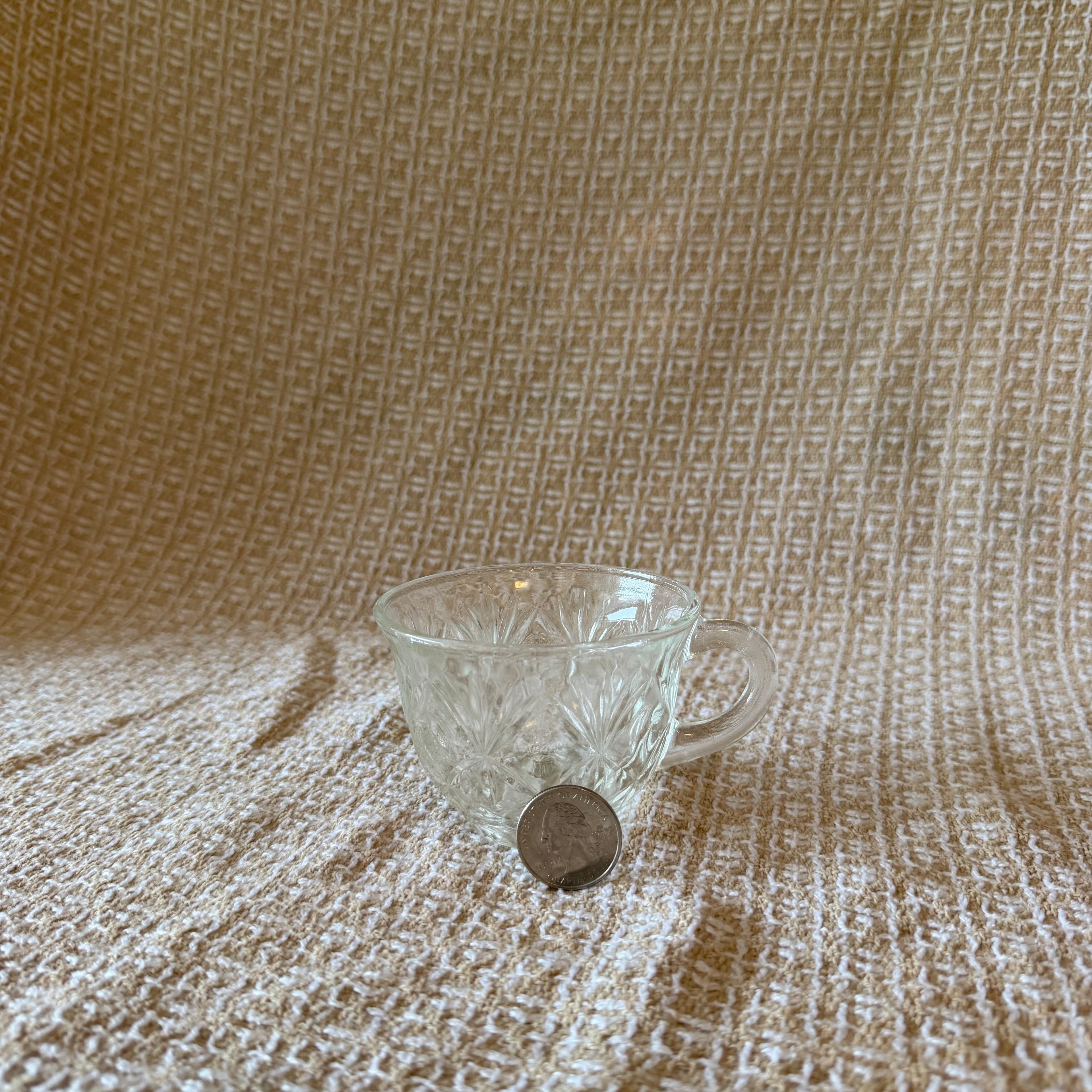 Glass Punch Cup Pot
