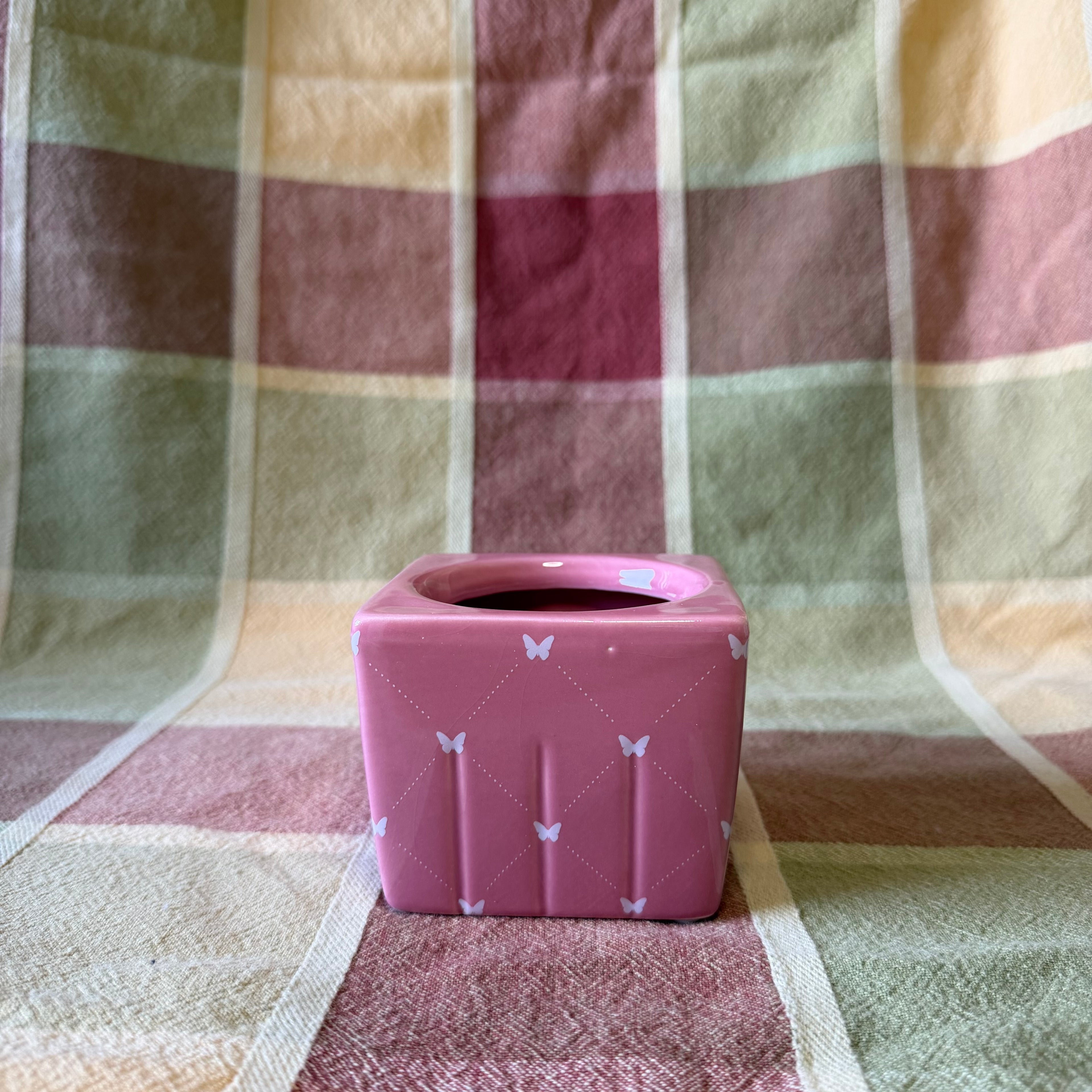 Square Butterfly Pot