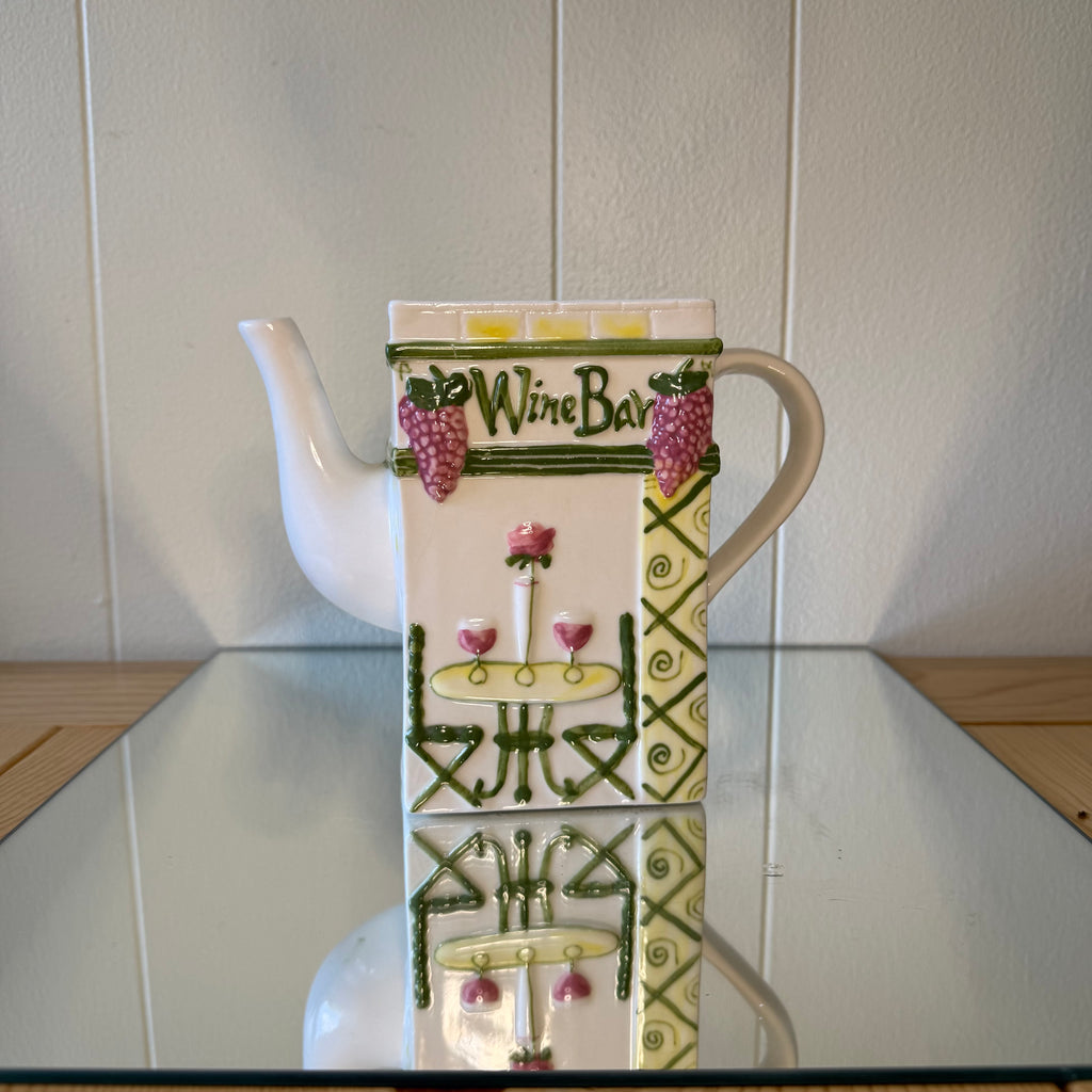 Wine Shop/Bar Tea Pot Planter