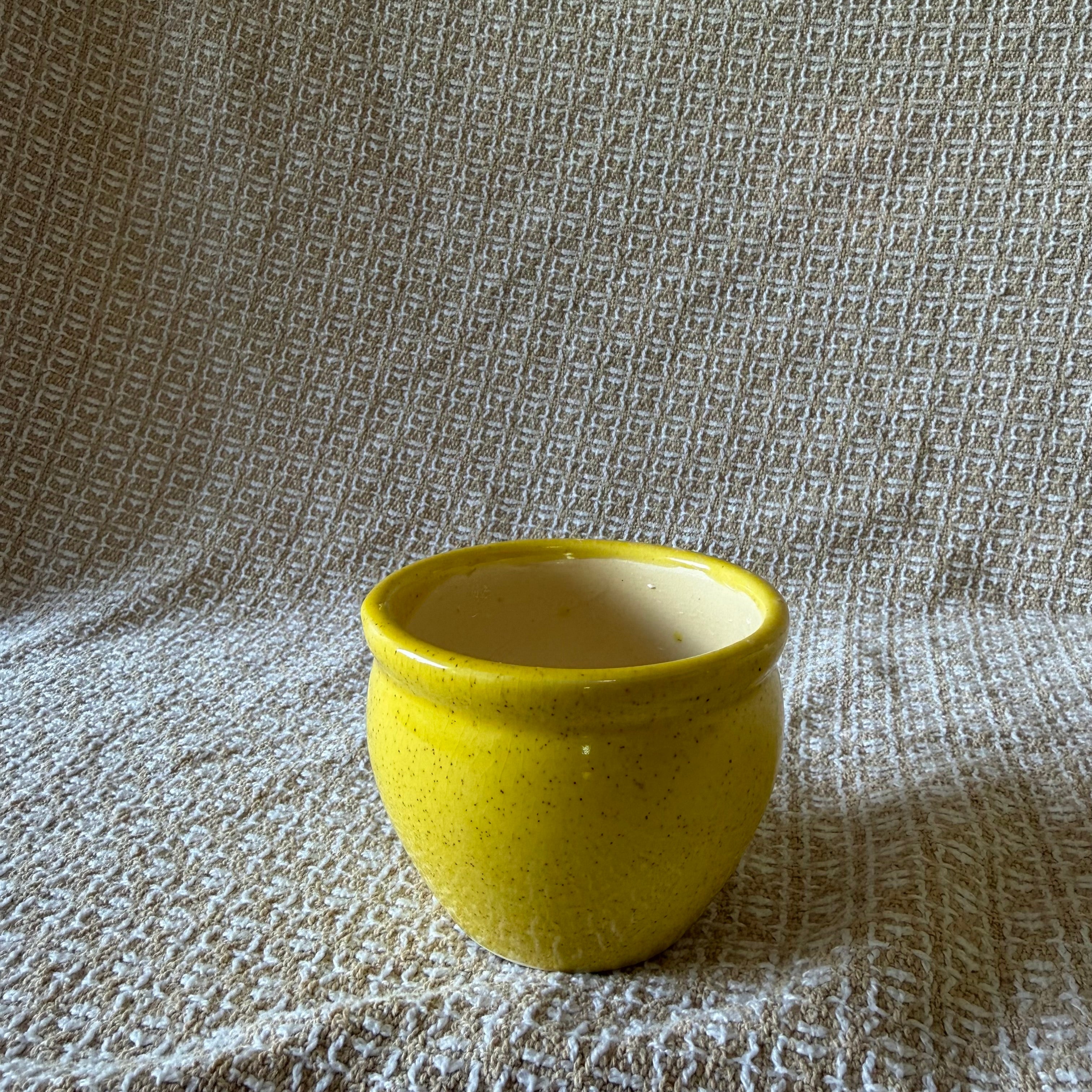 Yellow Honey Pot Pot