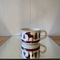 Bear Moose and Spruce Mug Pot