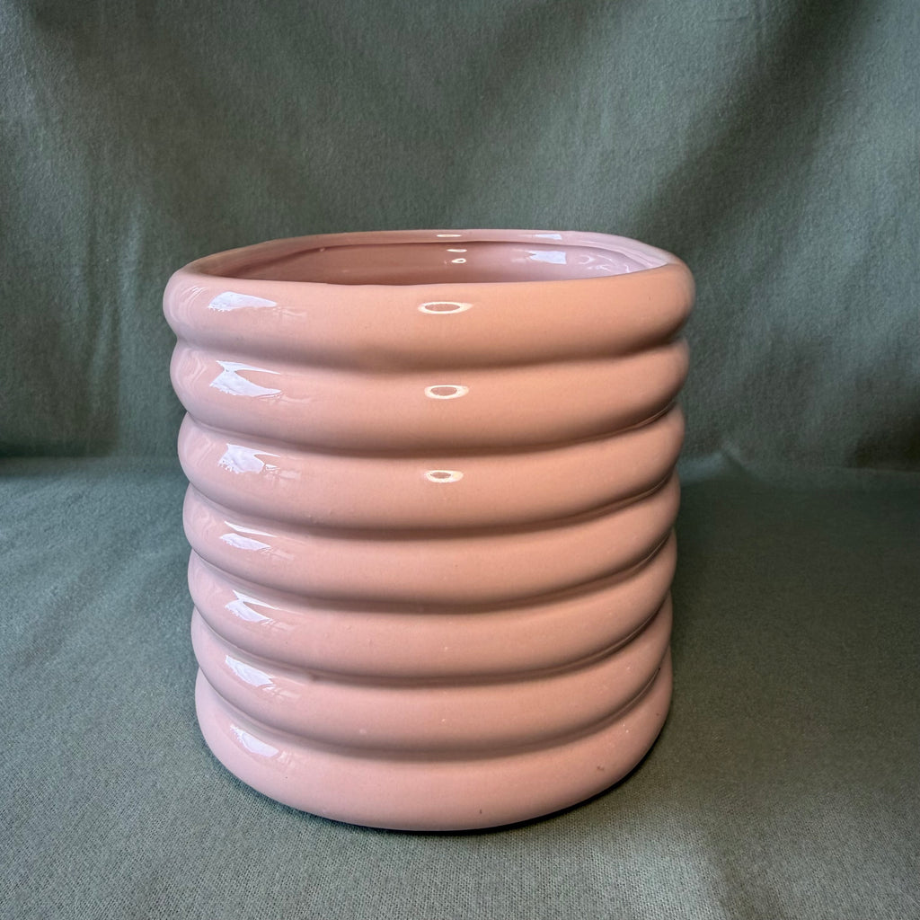 Pink Oval Pot