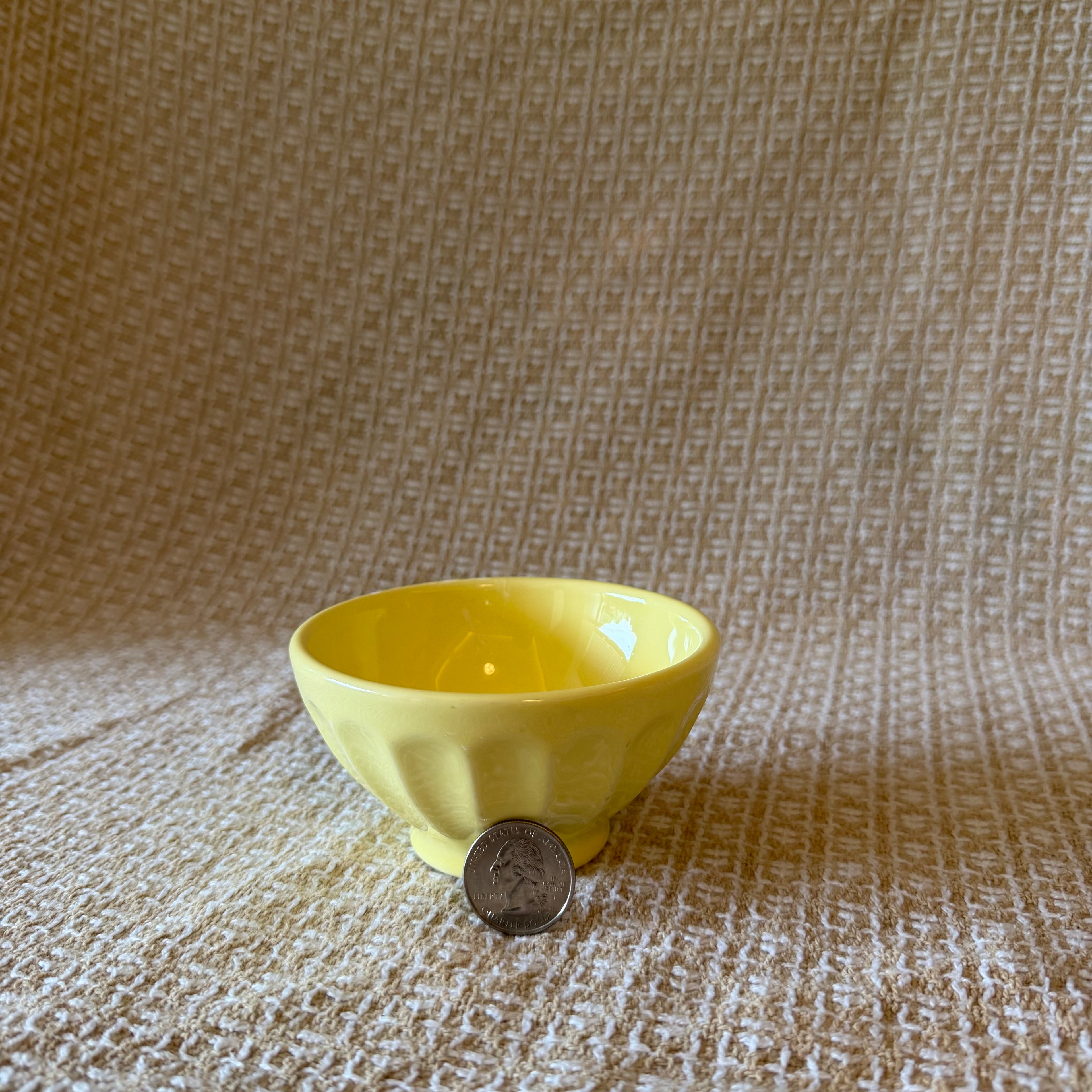 Small Yellow Bowl Pot