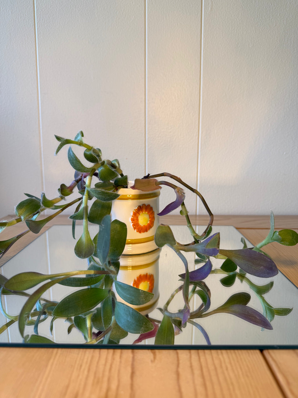 Orange and Yellow Flower Cutie Pot