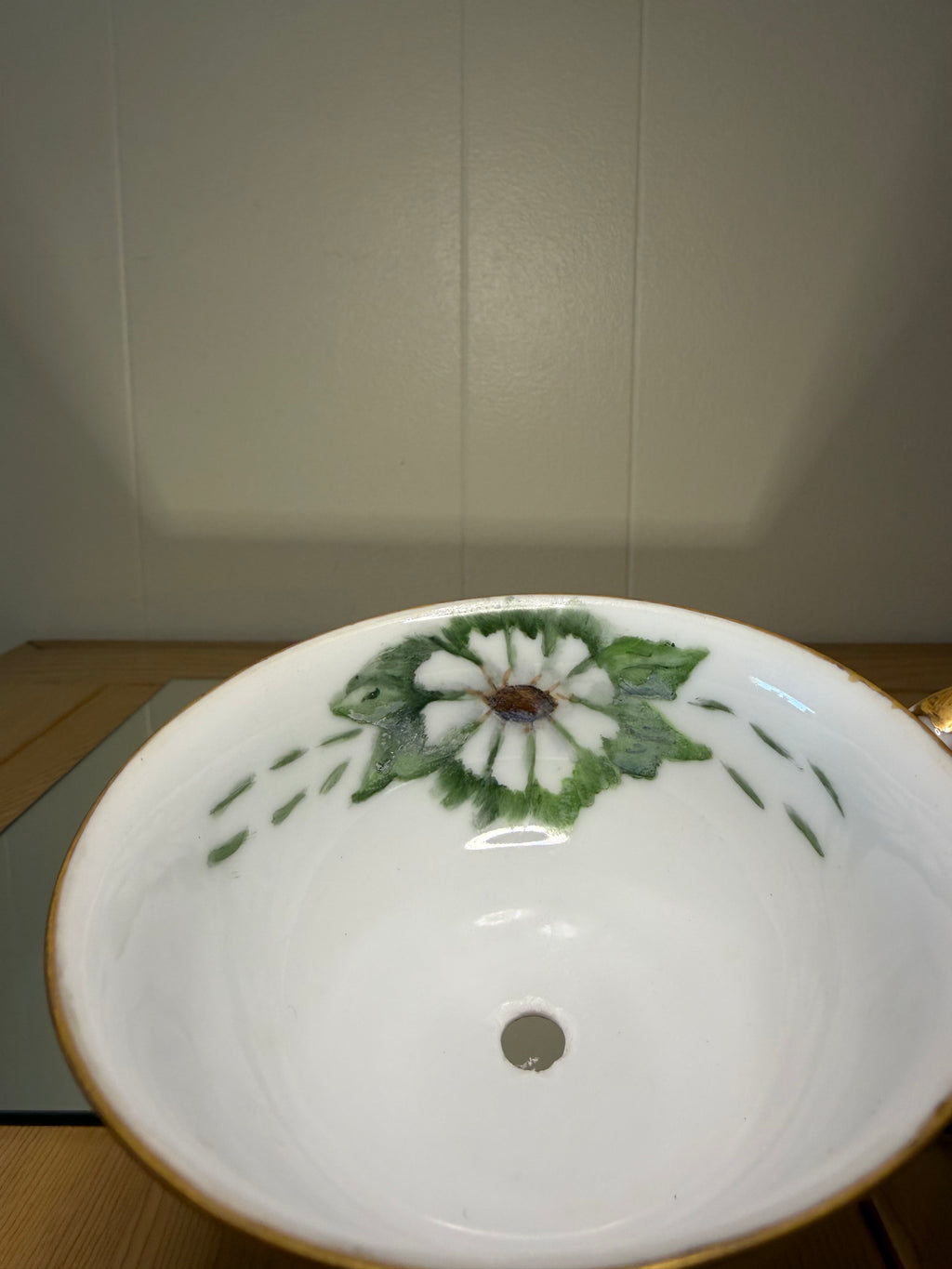 White Flower Teacup