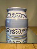 Blue Cookie Jar Pot